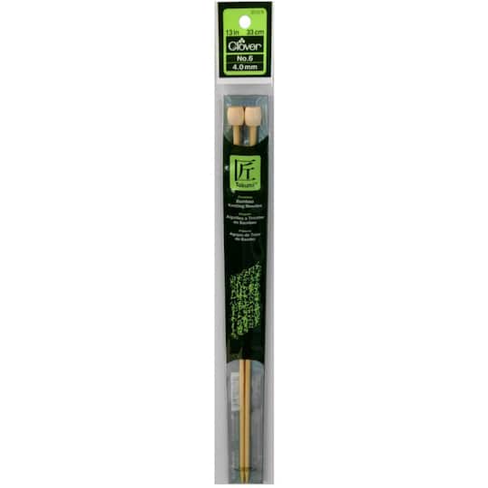 Takumi Bamboo Single Pointed Knitting Needles